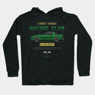 Midnight Racer Green RX 7 FB JDM Hoodie